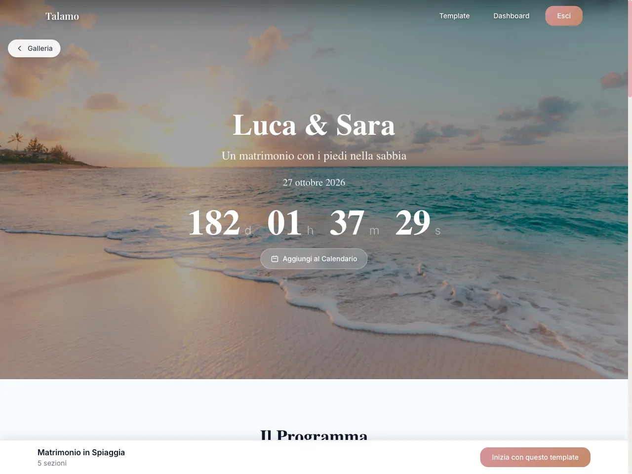 Matrimonio in Spiaggia
